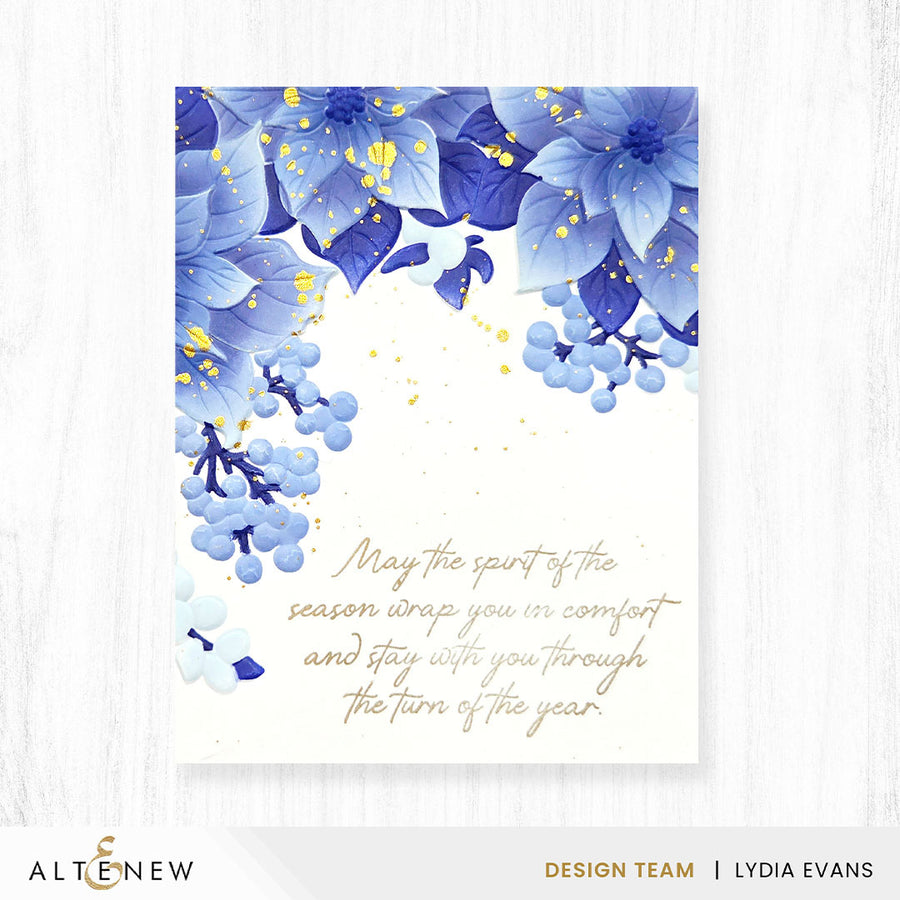 Altenew - Winterberry Poinsettias