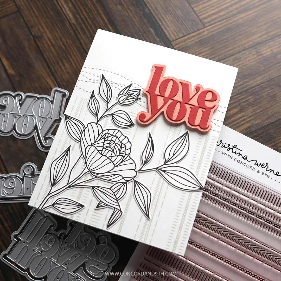 Concord & 9th (Kristina Werner) - Long Line Roses Dies